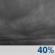 Overnight: Areas of freezing drizzle. Cloudy. Low around 20, with temperatures rising to around 28 overnight. West wind around 13 mph, with gusts as high as 23 mph. Chance of precipitation is 40%. New snow accumulation of less than half an inch possible. Little or no ice accumulation expected. Overnight: Areas Of Freezing Drizzle